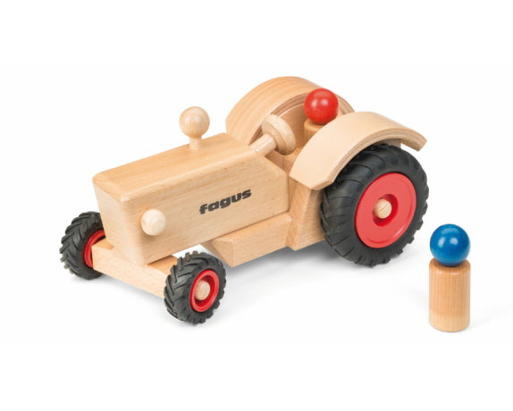 Traktor aus Holz