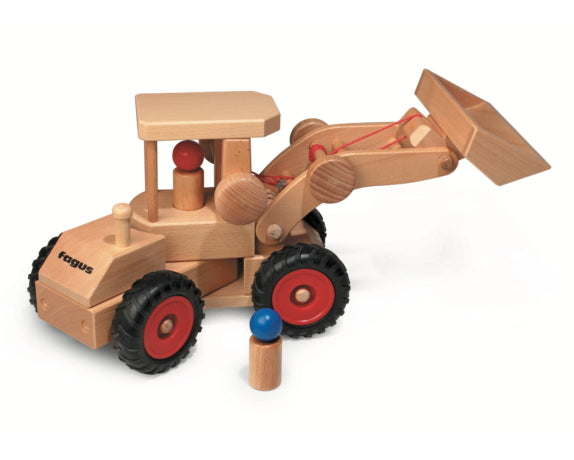 Radlader aus Holz