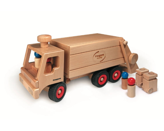 Müllkipper aus Holz