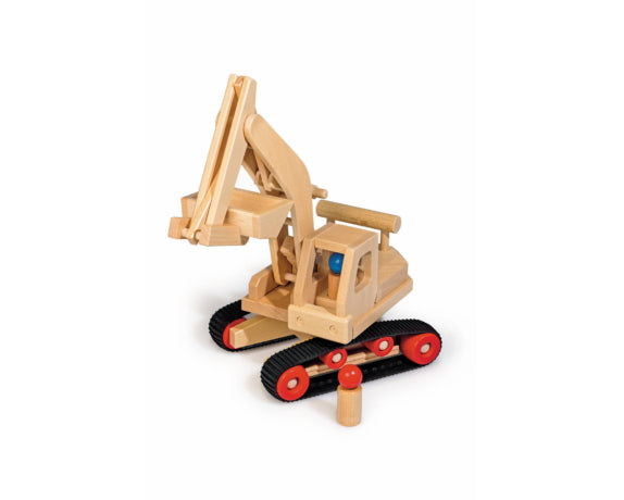 Bagger aus Holz
