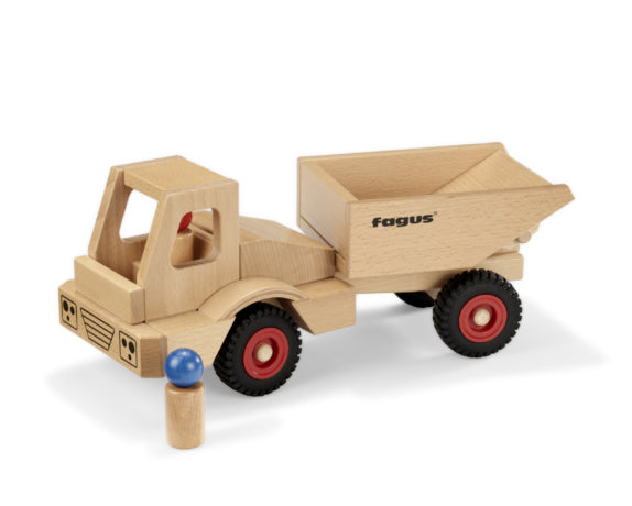 Rad- Dumper aus Holz