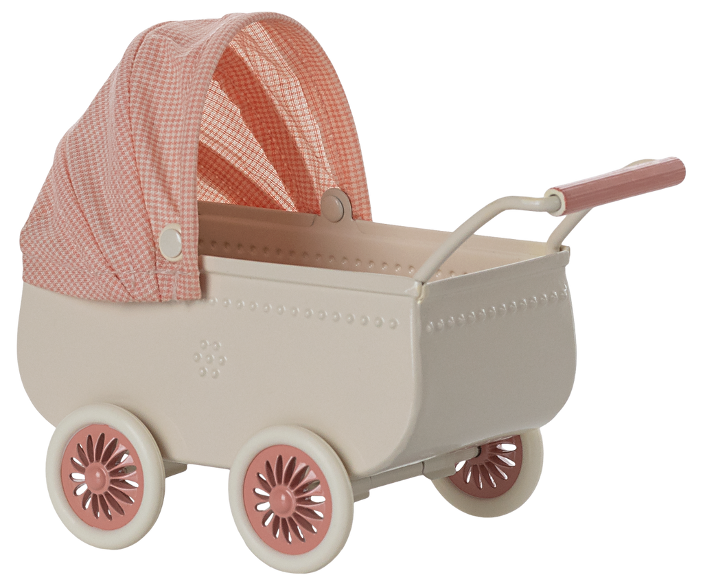 Kinderwagen Maus - Koralle