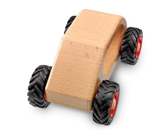 Knubbelauto - Van aus Holz