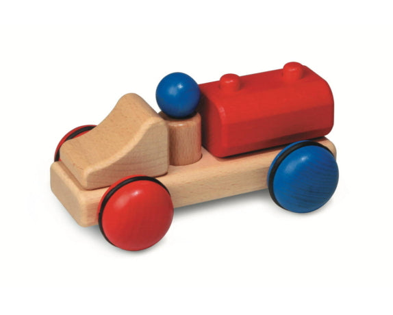 mini Tankwagen aus Holz