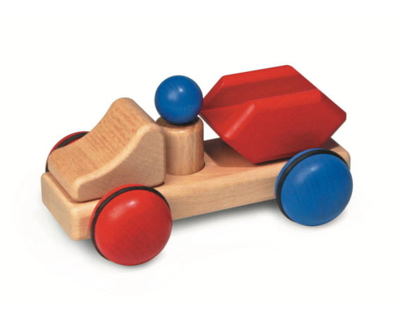 mini Container- Lkw aus Holz