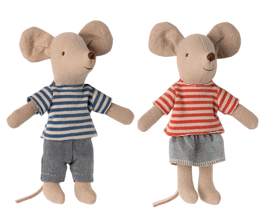 Loui Max und Stella kleine Geschwister Mäuse