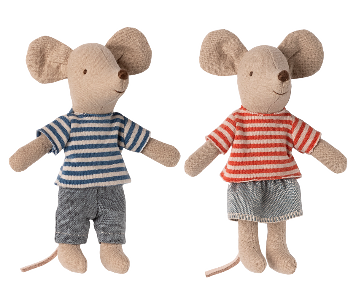 Loui Max und Stella kleine Geschwister Mäuse
