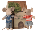 Loui Max und Stella kleine Geschwister Mäuse