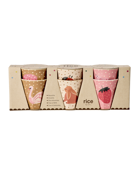 6er Pack Becher klein