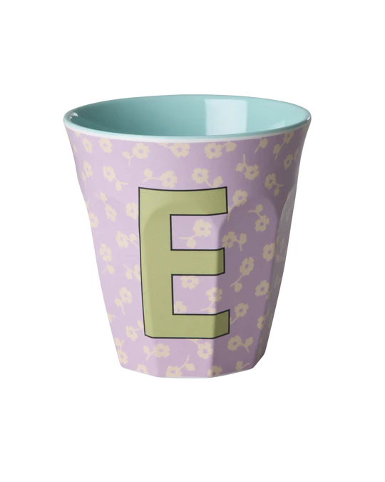 Medium Cup - E –Flowers