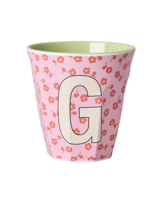 Medium Cup - G –Flowers