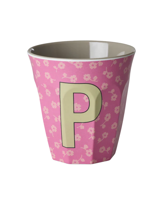 Medium Cup - P –Flowers