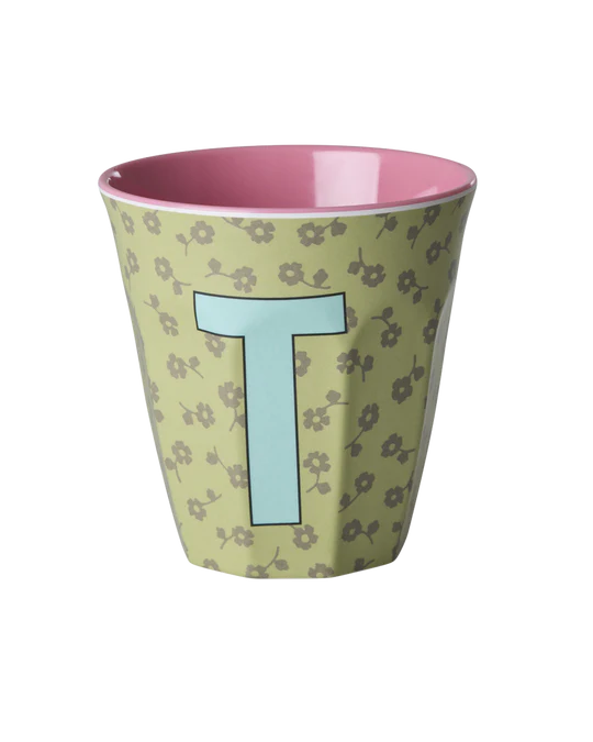 Medium Cup - T –Flowers