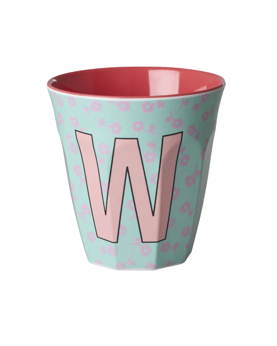 Medium Cup - W –Flowers