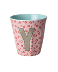 Medium Cup -Y –Flowers