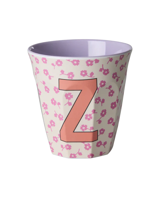 Medium Cup -Z –Flowers