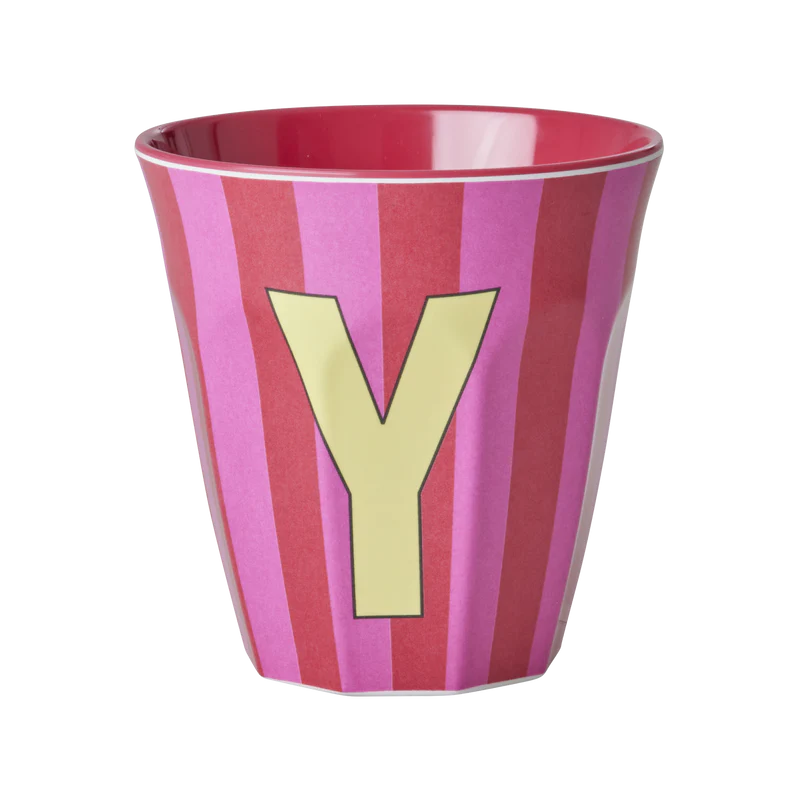 Medium Cup –Stripe - Y