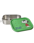 Edelstahl Lunch Box mit Snoopy Print