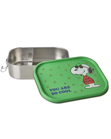 Edelstahl Lunch Box mit Snoopy Print
