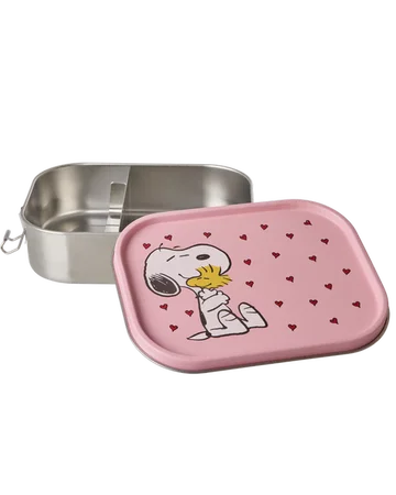 Edelstahl Lunch Box mit Snoopy Print
