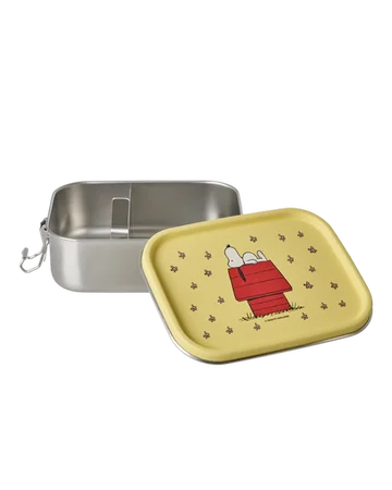 Edelstahl Lunch Box mit Snoopy Print
