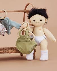 Dinkum Dolls Romper sage green