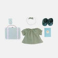 Dinkum Doll travel suitcase