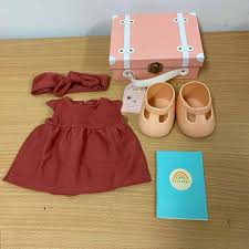 Dinkum Doll travel suitcase  rose