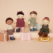 Dinkum Doll travel suitcase  rose