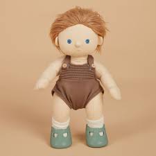 Dinkum Dolls Shoes Corn -green