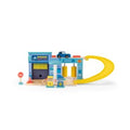 Tankstelle aus Holz